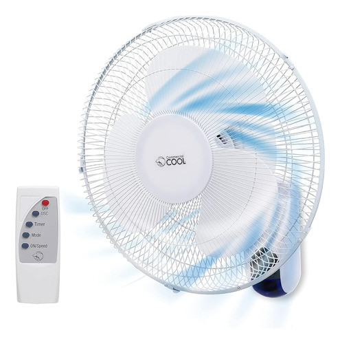Ventilador De Pared Comercial De 16 Pulgadas Con Control Rem 0
