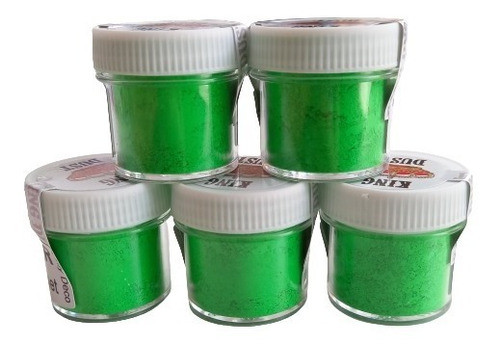 Colorante Polvo Liposoluble Comestible Verde Neón Repostería 0