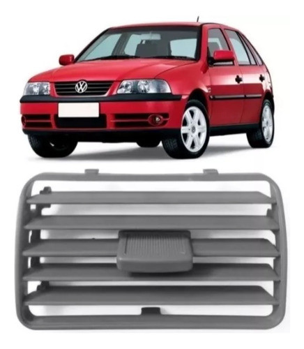 Rejilla Difusora Vw Gol 00-05 Gris Claro 0