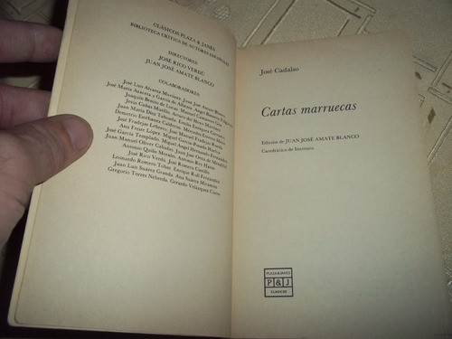 Cartas Marruecas - Jose Cadalso 1