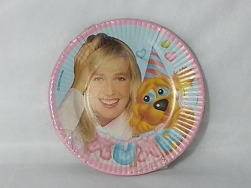 Raro Pack Com 10 Pratinhos Originais Da Xuxa Anos 90 Lacrado 0