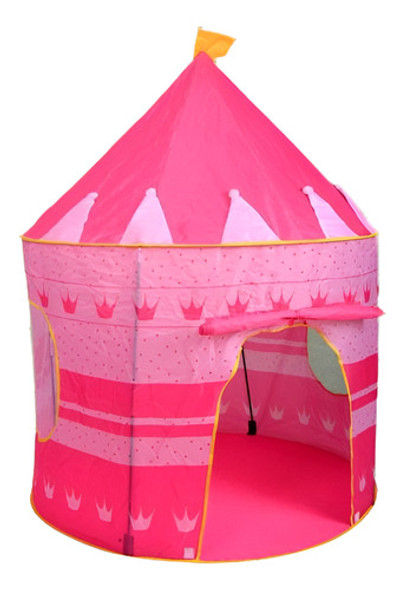 Pop Rosa Portable Juego Tienda Kids Niña Princesa Castillo C 0