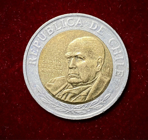 Moneda 500 Pesos Chile 2011 Bimetalica Km 235 Oferta 0