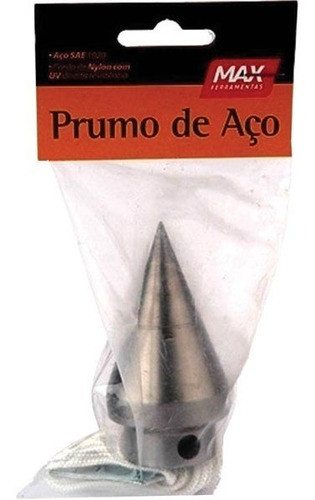 Prumo De Centro Max 400 Grs Aço - 1 Unidade 0