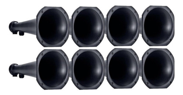 8 Unidades - Boca De Corneta Plastico Lc 14-25 Cone Longo 0