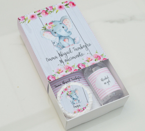 10 Cajas Personalizadas Set Spa Toalla Jabón Gel 1