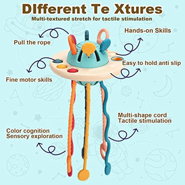 Brinquedo Baby Bite Com Cordão Macio De Silicone Abs 1 Brinquedo Baby Bite Com Cordão Macio De Silicone Abs 1