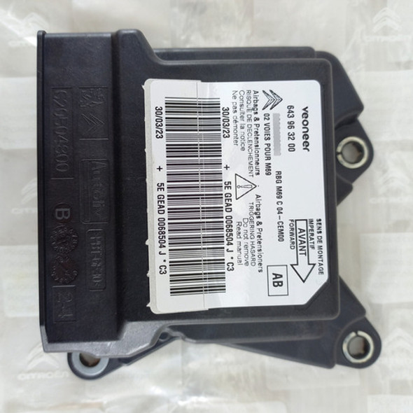 Módulo De Airbag Peugeot Citroën Original 9828499880 1 Módulo De Airbag Peugeot Citroën Original 9828499880 1
