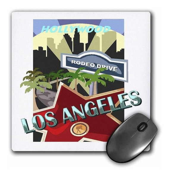 3drose Llc 8 x 8 x 0.25 inches Mouse Pad, Hollywood (mp _ 0 3drose Llc 8 x 8 x 0.25 inches Mouse Pad, Hollywood (mp _ 0