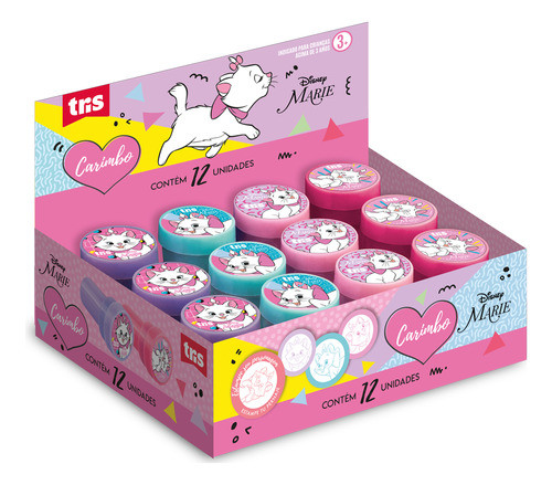 Carimbo Marie Autotintado - 12 Unidades - Tris 0