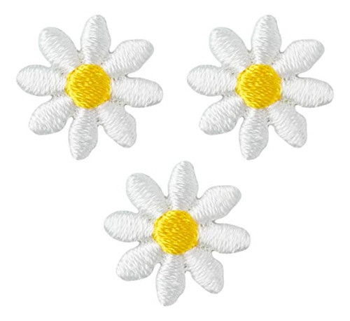 Wrights Ironon Appliquesmargaritas Blancas 58 3pkg 0