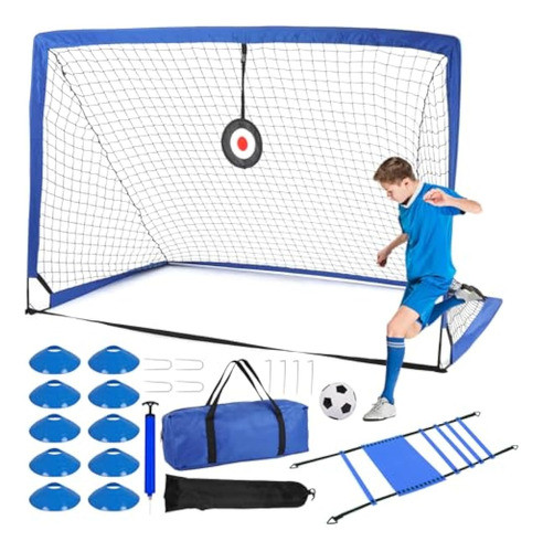 Juego De Porterías De Fútbol Para Niños, 6 X 4 0