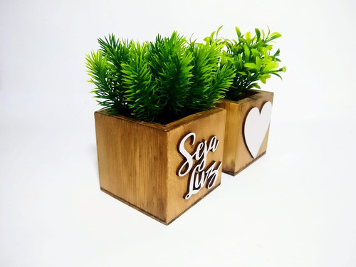 Vasos Decorativos Planta Artificial Conjunto Envio Imediato 1