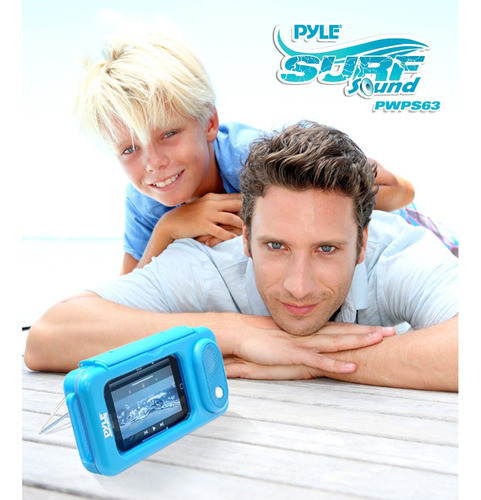 Pyle Surf Sound  Altavoz Portatil Funda Impermeable Para Rep 1