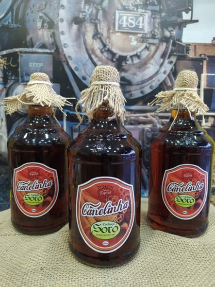 Kit 2 Cachaça Mineira Sabor Canelinha 900l Cada 1