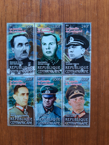 Série Selos (personalidades) 2° Guera Mundial 0