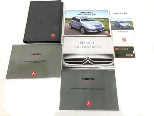 Manual Proprietario Citroen C3 2003 Á 2012 Original C66 0