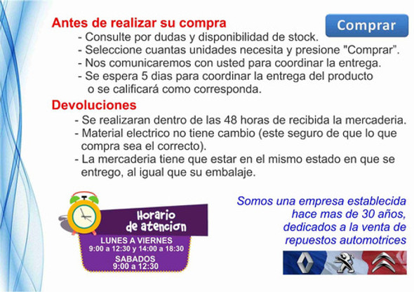 Puntero Direccion Peugot 406-605 Derecho 1