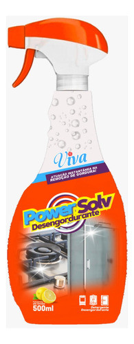 Desengordurante Multiuso Power Solv Viva Clean 500 Ml 0