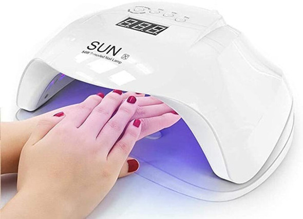 Lampara Uv Led 80w Secador Uñas Profesional En Gel Premium 1