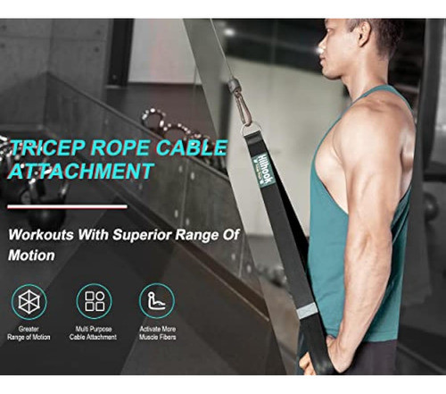 Hilhook Accesorio Para Cable De Cuerda De Tríceps, 1