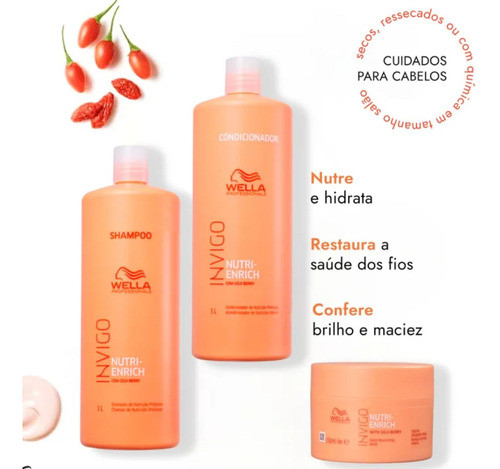 Wella Kit Nutri Enrich 3 Produtos 1