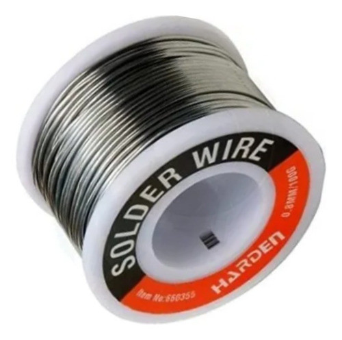 Estaño En Rollo 0.8 Mm 60/40 100 Gr Soldadura 660355 Harden 0