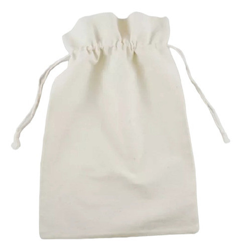 Bolsas De Lienzo 100% Algodón Sin Asa 15 X 12 Cm 0