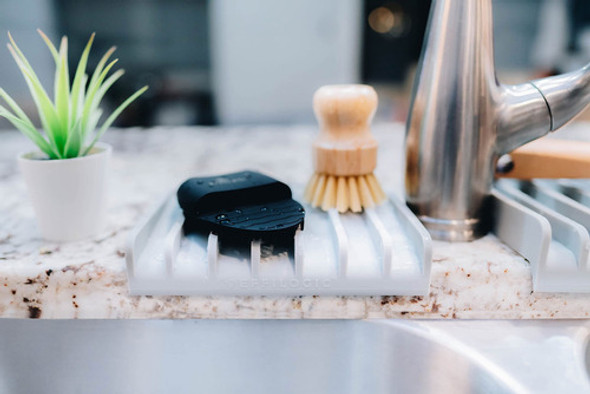 Effilogic Bandeja De Jabn De Cocina De Silicona, Soporte De 1