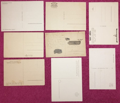 0027_lote De 8 Tarjetas Postales De Alemania 1