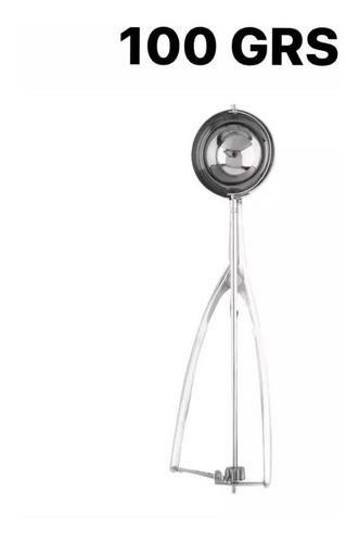 Cuchara Para Helado Bochera Con Resorte De Acero Inox 100gr 0