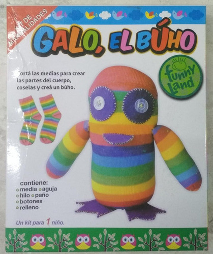 Kit Para Hacer Peluche Galo Funny Land Fe920 Milouhobbies 0