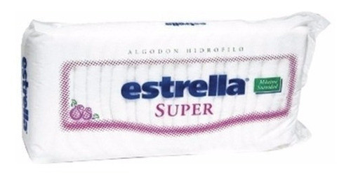 Algodón Hidrófilo Estrella Super 10 Packs X400 Grs 1