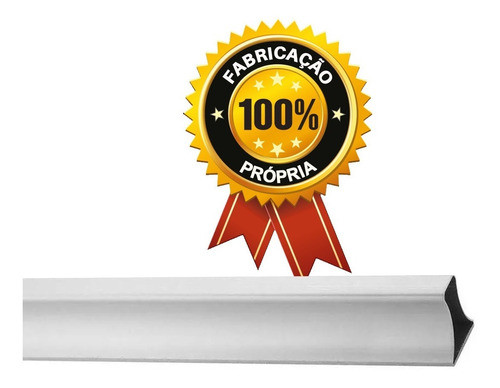 Kit 2 Régua Alumínio Parabolica Pedreiro Parede 2 Metros 1