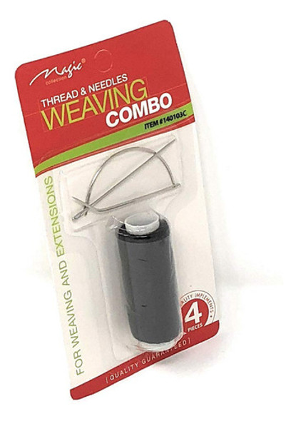 Kit De Tejido Y Costura, Incluye Agujas Y Hilo Negro 1