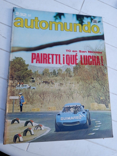 Automundo N.232 Tc En San Nicolas Pairetti C/poster 0
