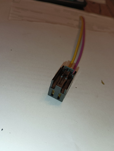 Ficha 2 Cables  Aire Acondionado -  Fiat - Uno - Pal 1