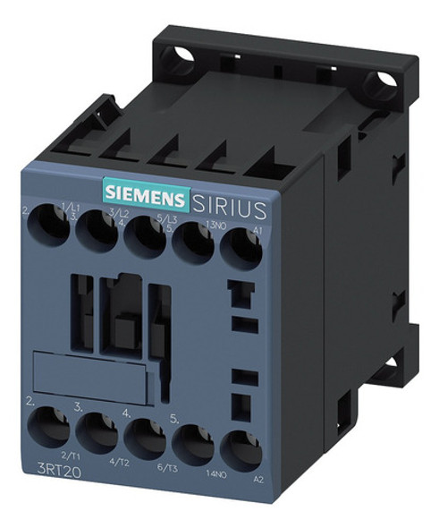 Contactor Siemens 3rt2015-1ab01 7a 400v 3kw S00 Bob.24vca 0