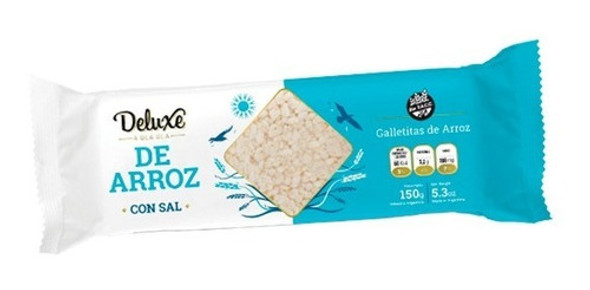 Galleta De Arroz Con Sal Sin Tacc Deluxe - 3 Unidades 1