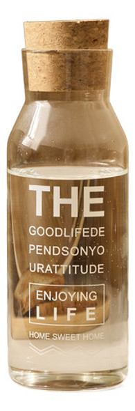 Botella De Vidrio Tapa Corcho 500ml 0