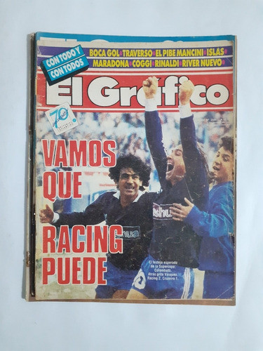 El Gráfico 3584 Racing Córdoba,supercopa Racing 2 Cruzeiro 1 0