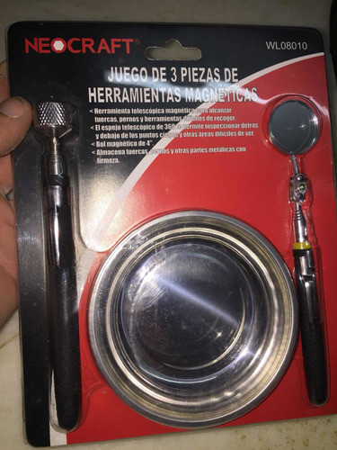 Herramientas Magneticas Juego Nuevo De 3 Piezas Magnéticas 0