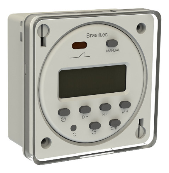 Kit C/ 3 Timer Programador Horario Digital 220vca 0