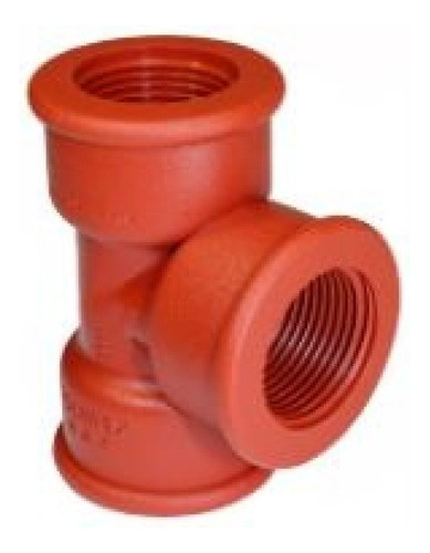 Tee Normal 2 Pulgadas Plástica Polimex Polipropileno Roscado 0