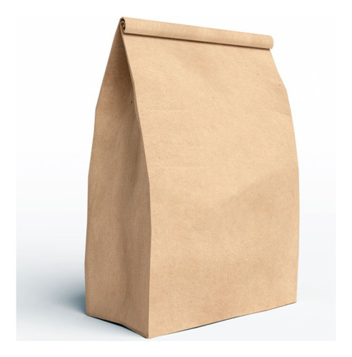 Bolsa Delivery Sobre Papel Kraft 12x24/08 N1 Sin Manija X50u 0