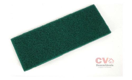 Fibra De Limpeza Pesada Verde C/10 Unidades Super Pro Áspera 1