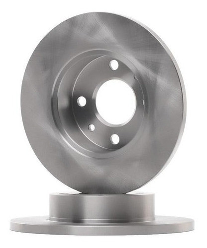 Kit X 2 Discos De Freno Fiat Uno Way 1.4 8v Solido 240mm 0