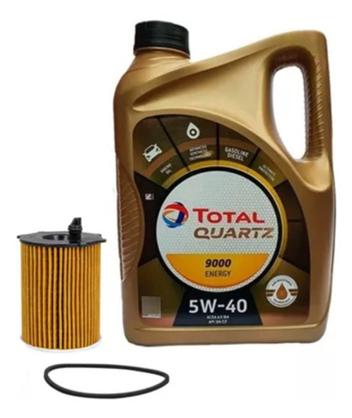 Filtro Aceite Orig + 5w40 Peugeot Partner 1.6 Hdi 8v 2018 0
