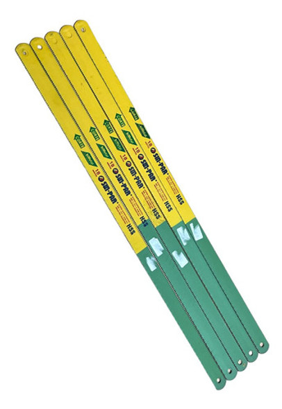 Kit 5 Hojas De Sierra Sin Par Bi-metal Hhs 18 Dientes 0 Kit 5 Hojas De Sierra Sin Par Bi-metal Hhs 18 Dientes 0