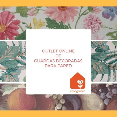 Guardas Papel Decorado Vinilicas Infantil Flores Nenas 1
